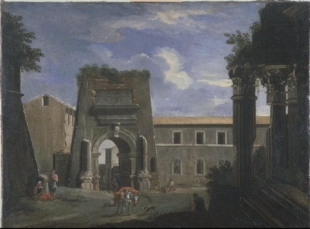 PAYSAGE ET RUINES
