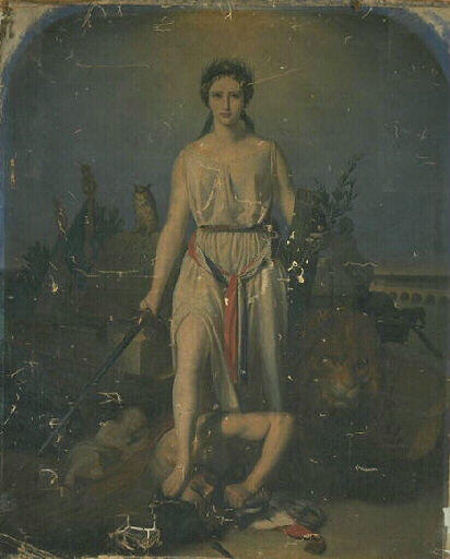 Figure allégorique de la République française en 1848