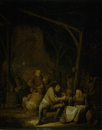 INTERIEUR D'UNE GRANGE