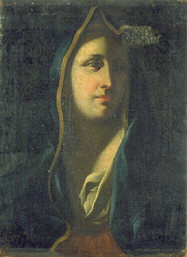 Tête de Vierge ; Tête de Sybille (ancien titre)
