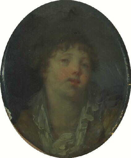 Portrait de jeune femme ou d'enfant
