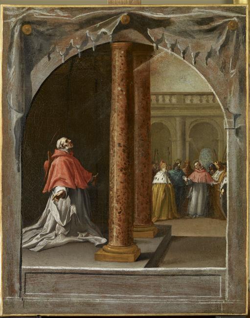 Saint Nicolas Albergati, chartreux et cardinal de Santa Croce