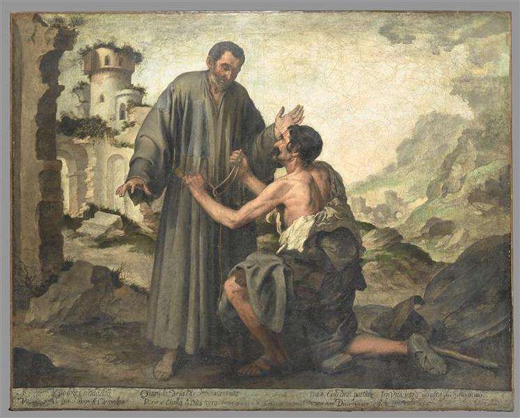 Frère Junipero et le pauvre