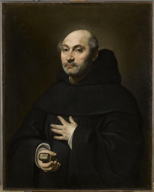 Portrait d'un religieux âgé de 54 ans; dit autrefois Portrait présumé de Don Pedro Moscoso de Altamira, doyen de la chapelle royale de Tolède