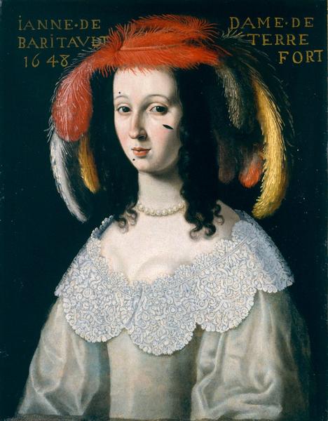 PORTRAIT DE JEANNE DE BARITAULT, DAME DE TERREFORT