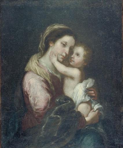 La Vierge et l'enfant Jésus