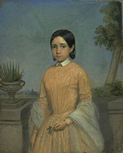 Portrait de jeune fille