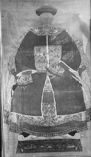 Portrait d'un mandarin