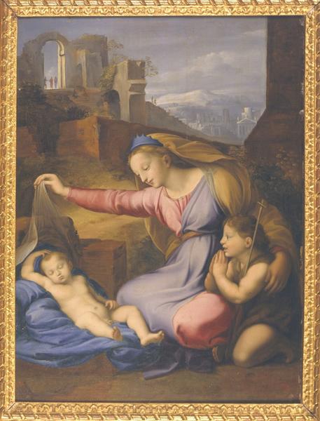 La Vierge au diadème bleu