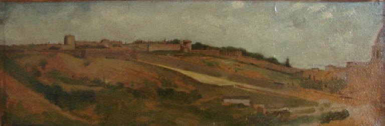 Paysage aux alentours de Rome