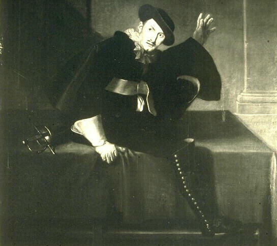 Portrait d'un acteur, le comédien Romainville