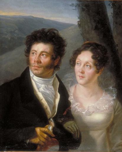 PORTRAIT DE MONSIEUR ET MADAME MARANDON DEMONTYEL