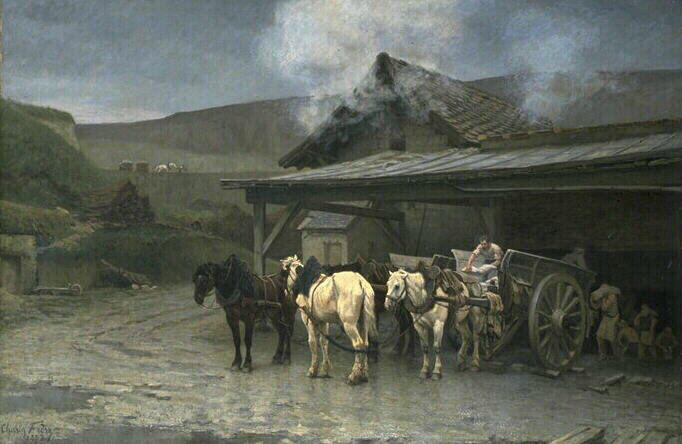 La plâtrière à Saint-Brice