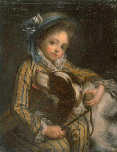 Enfant au chien