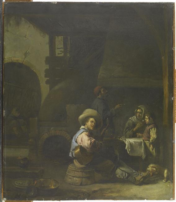 Allégorie des cinq sens ou Le Joueur de guitare