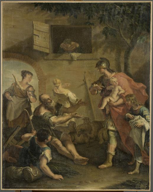 CYRUS ENFANT CONFIE A UN BERGER