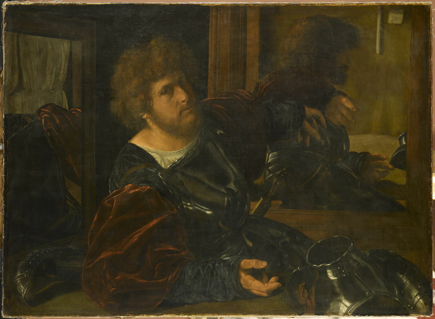 AUTOPORTRAIT ; DIT AUTREFOIS PORTRAIT DE GASTON DE FOIX