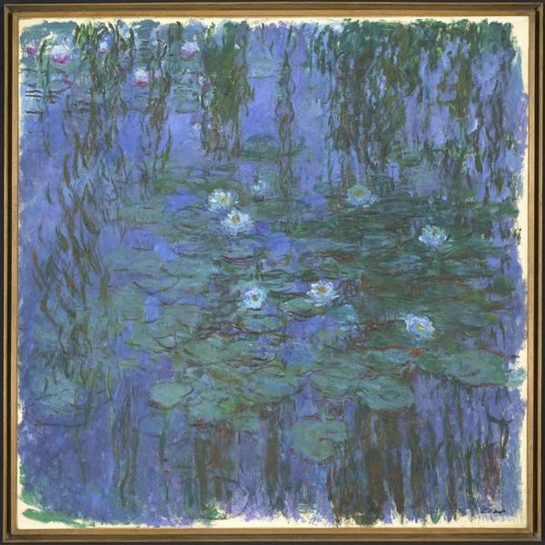 Nymphéas bleus