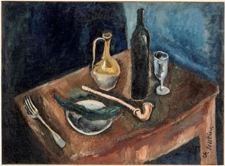 NATURE MORTE A LA PIPE