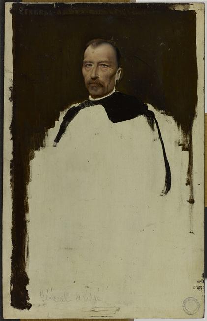 ETUDE POUR LE PORTRAIT DU GENERAL ANDRE, MINISTRE DE LA GUERRE (1838-1913)