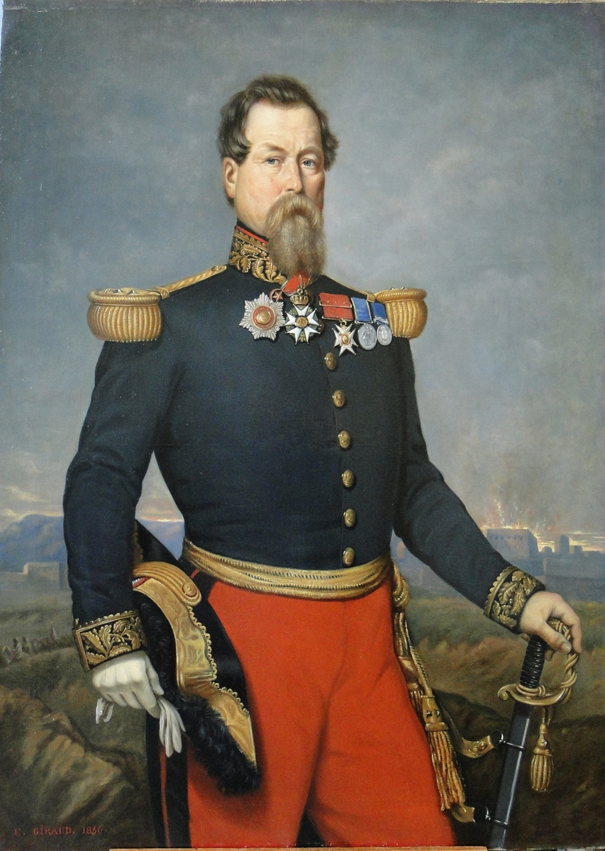 PORTRAIT DU GENERAL COUSTON
