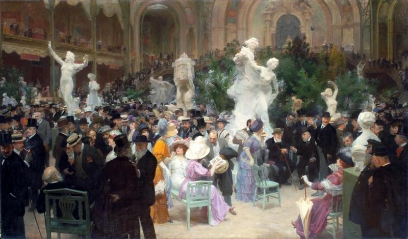 UN VENDREDI AU SALON DES ARTISTES FRANCAIS