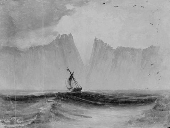 UN BATEAU SEXRING PRES DE LA PAROISSE DE STEGEN