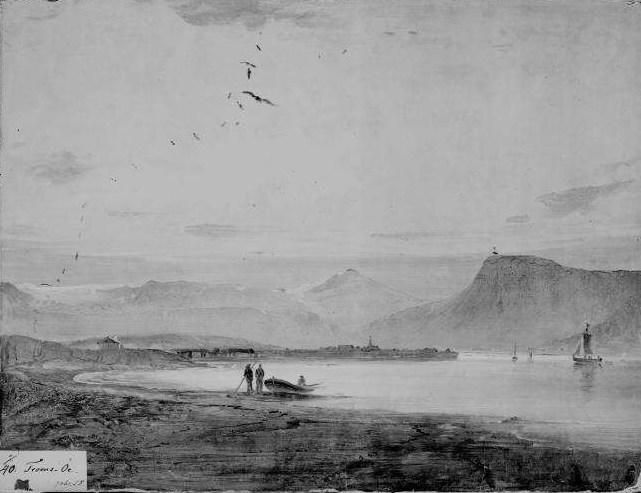 VUE DE TROMS-OE (AUJOURD'HUI TROMSO)