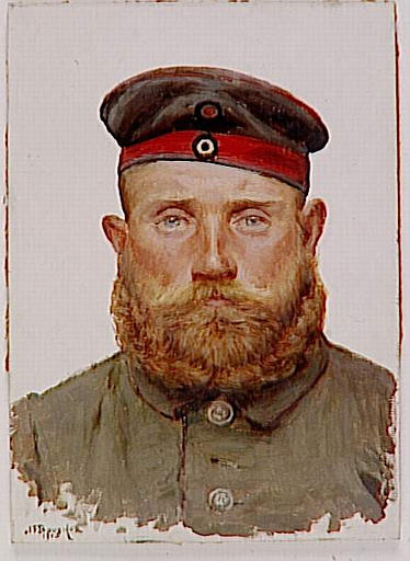 Un prisonnier allemand, juin 1915, sainte Menehould