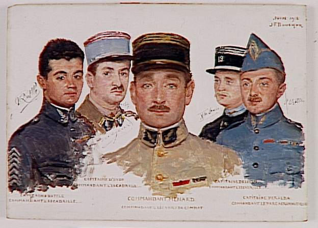 L' escadrille de combat du Commandant Ménard, 1918
