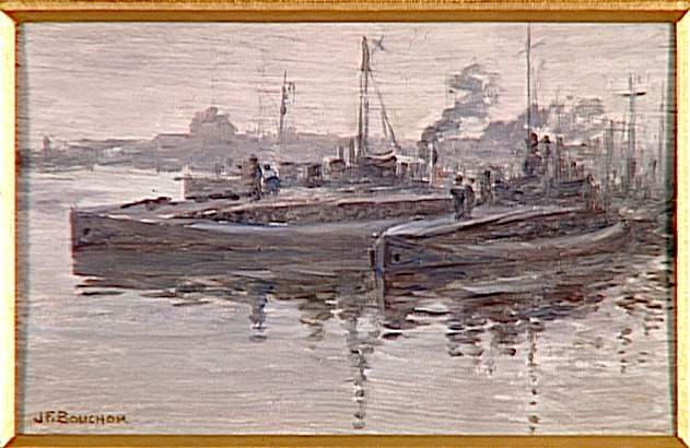 Les sous-marins. Dunkerque, décembre 1916