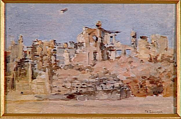 Rue Mazel. Chef d'oeuvre de destruction, Verdun, 1917