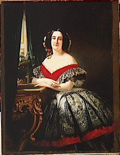 Portrait de Madame Pierre-Paul Pecquet du Bellet, née Sarah Anne Elisabeth Moncure
