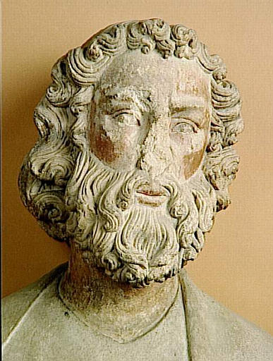 APOTRE A TETE DE PHILOSOPHE ANTIQUE