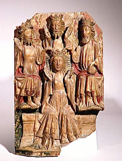 LE COURONNEMENT DE LA VIERGE PAR LA TRINITE