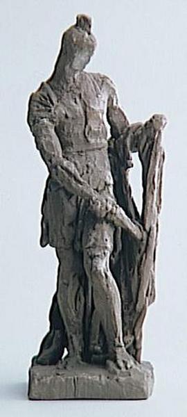 SAINT MARTIN PARTAGEANT SON MANTEAU