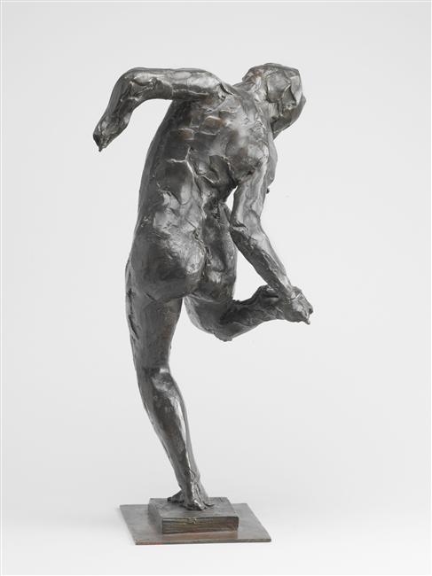 DANSEUSE REGARDANT LA PLANTE DE SON PIED DROIT, PREMIERE ETUDE