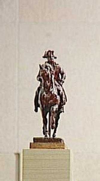 NAPOLEON IER (1769-1821) A CHEVAL EN TENUE MILITAIRE