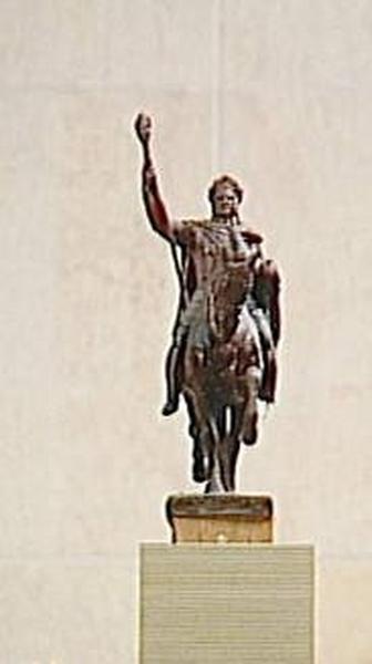 NAPOLEON IER (1769-1821) A CHEVAL EN COSTUME ROMAIN