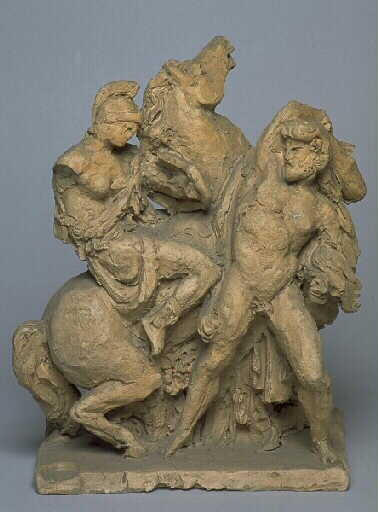 Combat d'Hercule et des amazones