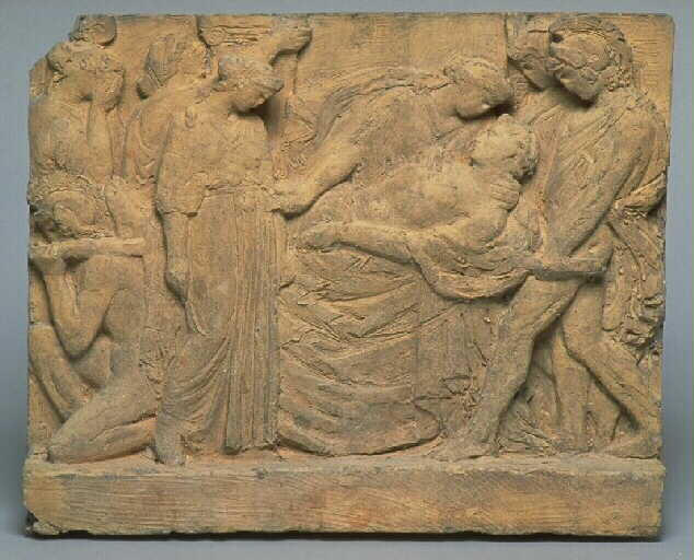 Douleur de la famille de Priam auprès du corps d'Hector