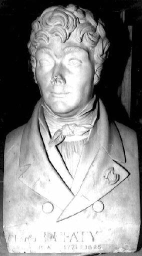Buste du sculpteur Charles Dupaty