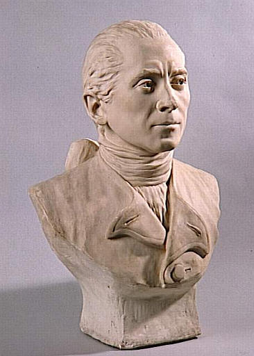Buste de John Paul Jones, officier de marine américaine (1747-1792)