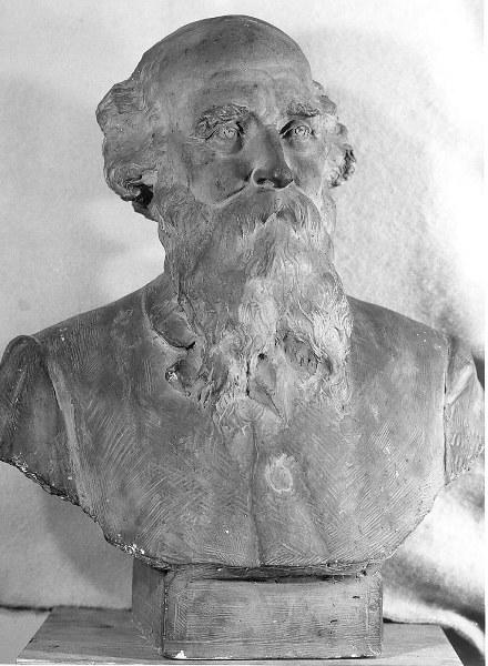 BUSTE DE DIOGENE MAILLART (1840-1926)