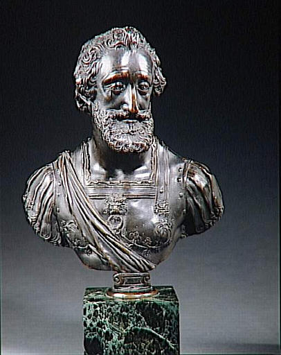 Buste d'Henri IV en armure romaine