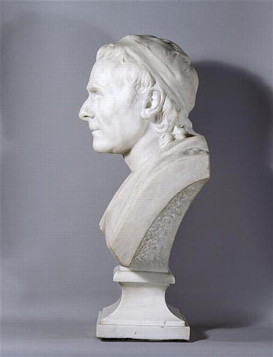 BUSTE DE JEAN JACQUES ROUSSEAU (1712-1778)