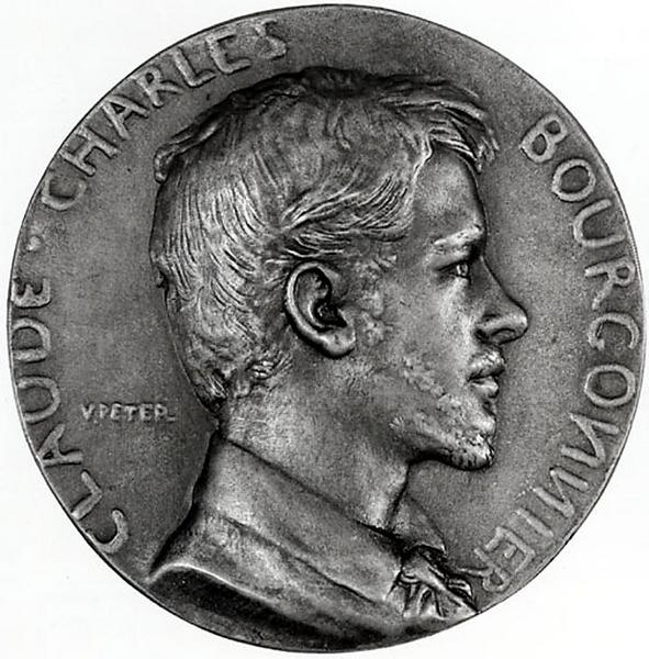MEDAILLON DE CLAUDE CHARLES BOURGONNIER (?-1921)