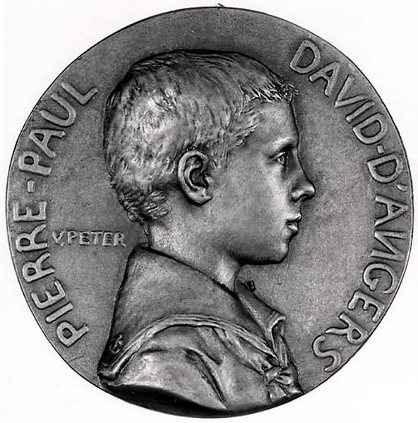 MEDAILLON DE PIERRE PAUL DAVID D'ANGERS