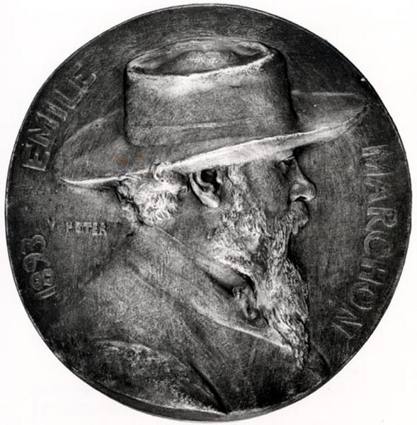 MEDAILLON D'EMILE MARCHON