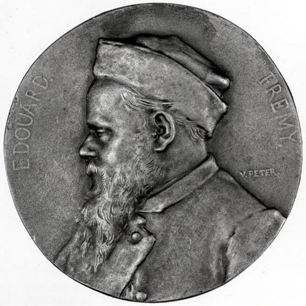 MEDAILLON D'EDOUARD FREMY (1829-1888)